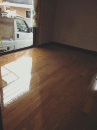 戸建まるごとクリーニングとゴミ処分サービス 鹿児島市 グループ店作業の床ワックス ヒューマンライズ 戸建まるごとクリーニングとゴミ処分サービス 鹿児島市 グループ店作業の床ワックス ヒューマンライズ
