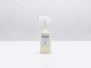 天然オーガニック消臭剤「ＲＩＣＥ+　/ライスプラス」　家庭用スプレーヤータイプ　鹿児島市　（株）ヒューマンライズ